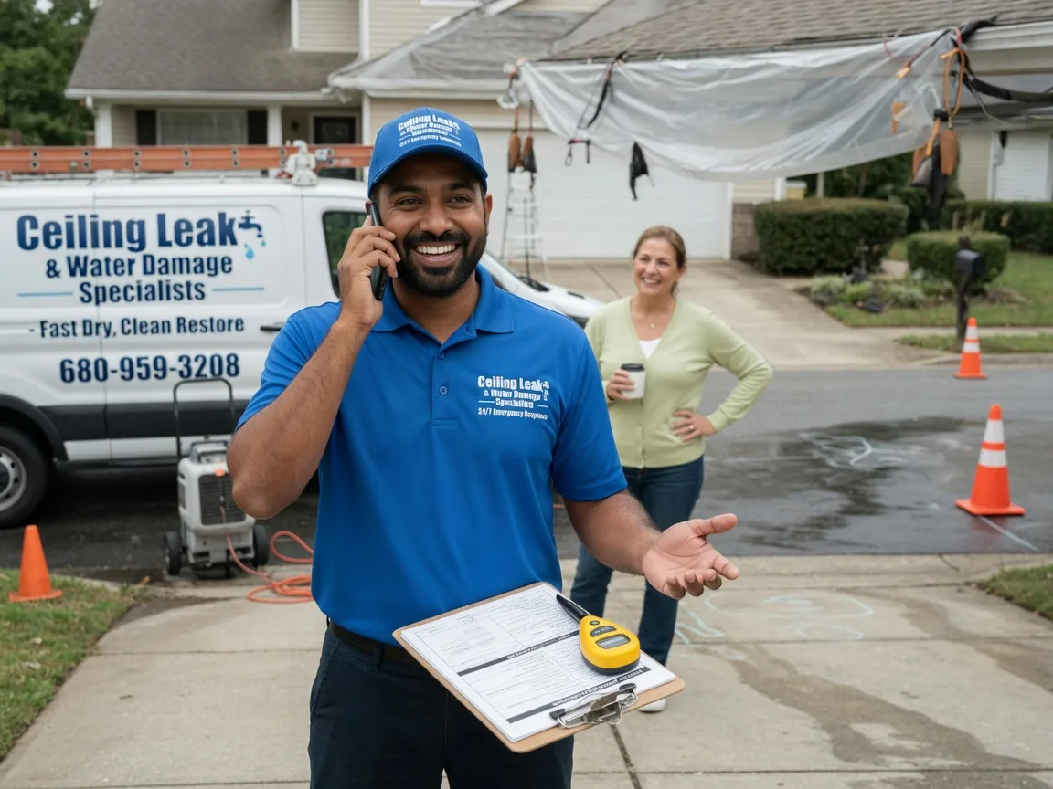 Ceiling Leak Cleanup Hillister, TX FAQs