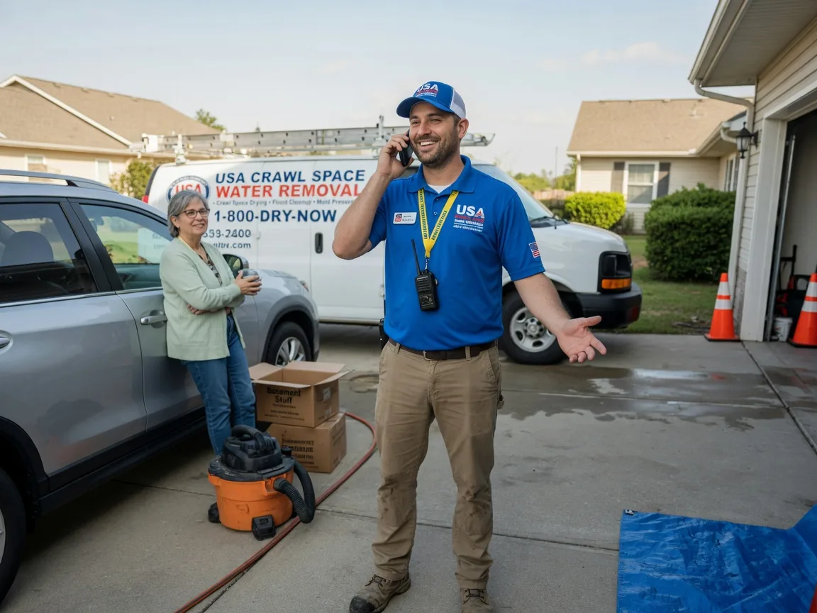 Crawl Space Water Removal Hillister, TX FAQs